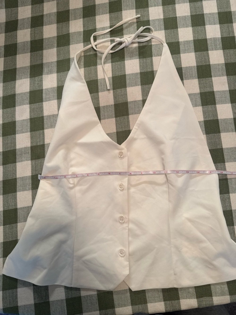 Peppermayo Sarah Halter Neck Button-Front Vest - Picture 14 of 16